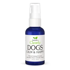Dog Aromatherapy Oil | Calming Scent for Dogs | Pet Relaxation Routine Oil | Natural Essential Oil Blend for Dogs (CALM & HAPPY)