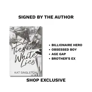 Black Ties & White Lies Paperback - Shop Exclusive