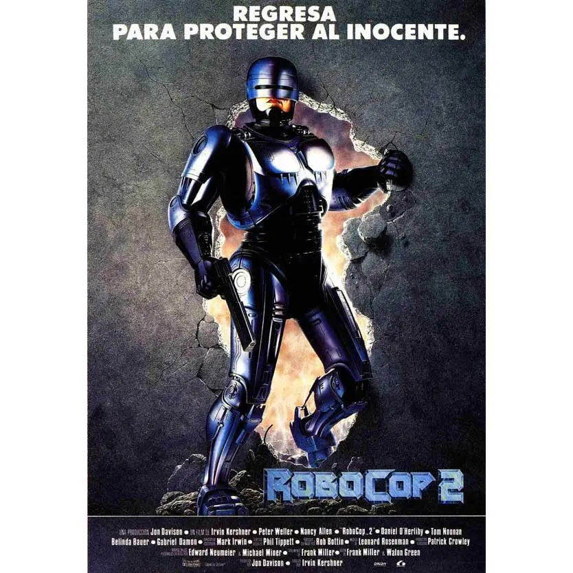 RoboCop 2 Movie Poster Print (11 x 17)
