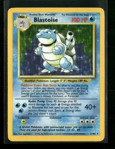 Base Set Blastoise #002/102