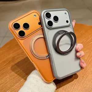 Defender Magnetic ring  Phone Case Cover For Apple iPhone 17   / Pro / Pro Max / Matte Shockproof Protection Casing Protective Phonecase beautiful