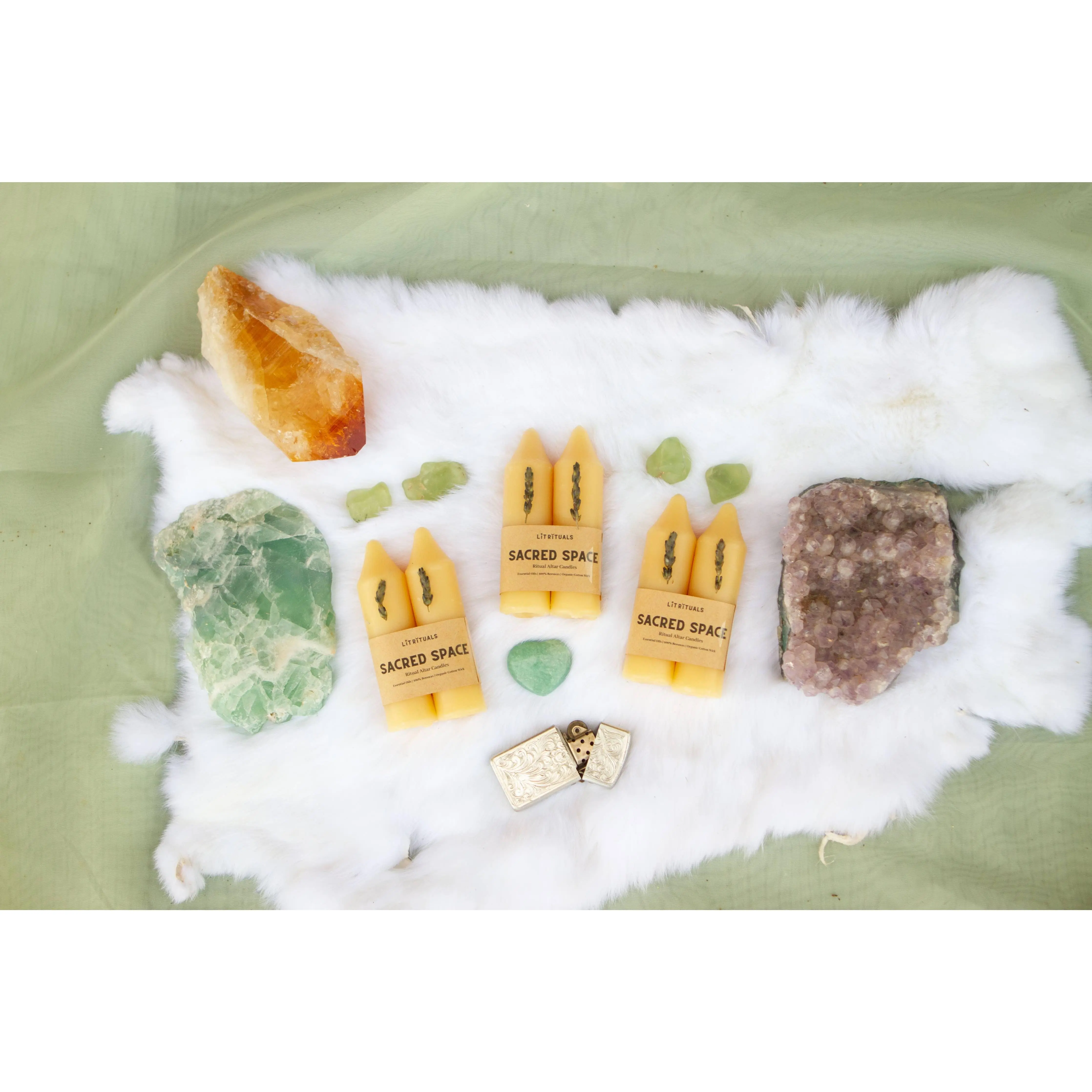 Small ‘Sacred Space’ Altar Candles