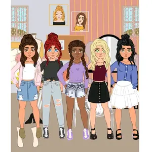 Customizable Handmade Paper Doll Customizable Handmade Paper Doll