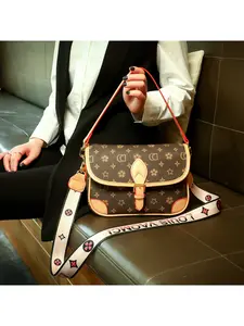 Women's Fashion Shoulder Bag, Magnetic Closure Print Commuter Bag, Versatile Crossbody Handbag for Daily Use & Stylish