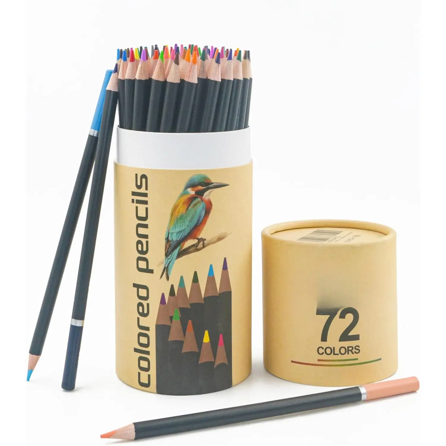 Colored Pencils for Adult Coloring Books, 72 Colors Drawing Pencils with Oil-Based Cores, Professional Art Supplies for Artists, Coloring Pencils for Adults, Color Pencils Set for Beginners and Teens.