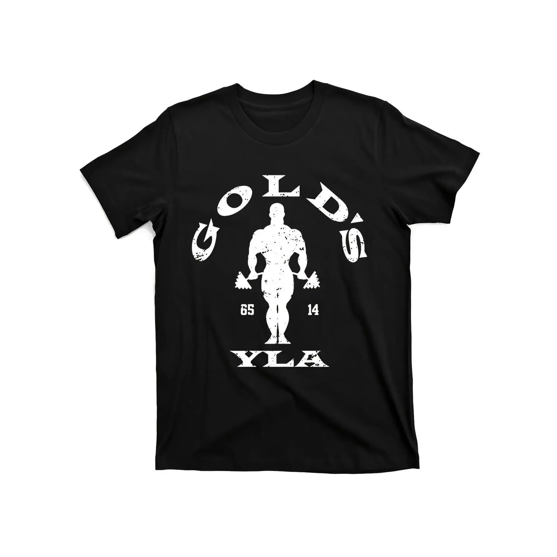 Men's G. O. L. D. S Gym X Youngla Graphic Black Friday Men's and Women's T-shirt Gift, Comfy cotton, crew neck, Short sleeve, Vintage style, casual we