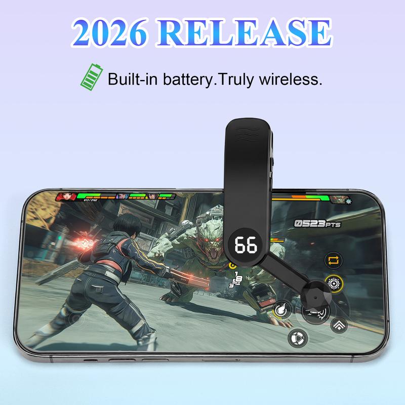 2026 Upgraded Smart Auto Screen Clicker, -10–99 Speed Adjustable Screen Tapper for Smartphone, Fast Tap Simulator for Live Likes, Gaming, Shopping & Reward Tasks