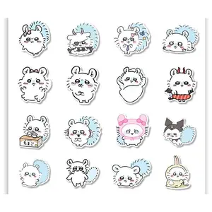 54pcs new Japanese Chiikawa cute and cute Momonga sticker cartoon mobile phone case ipad water cup sticker waterproof