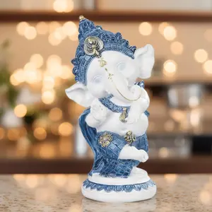6"H Ganesh Dancing Figurine