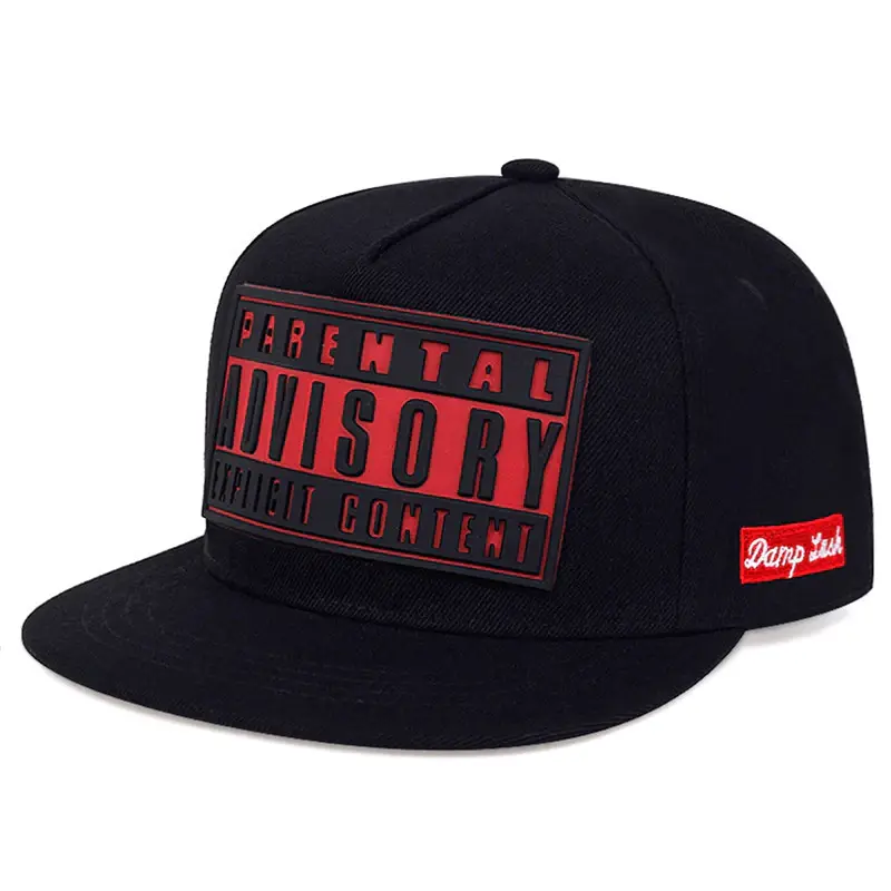 Y2K Grunge Parental Advisory Cap | Retro Hip Hop Streetwear Snapback Hat