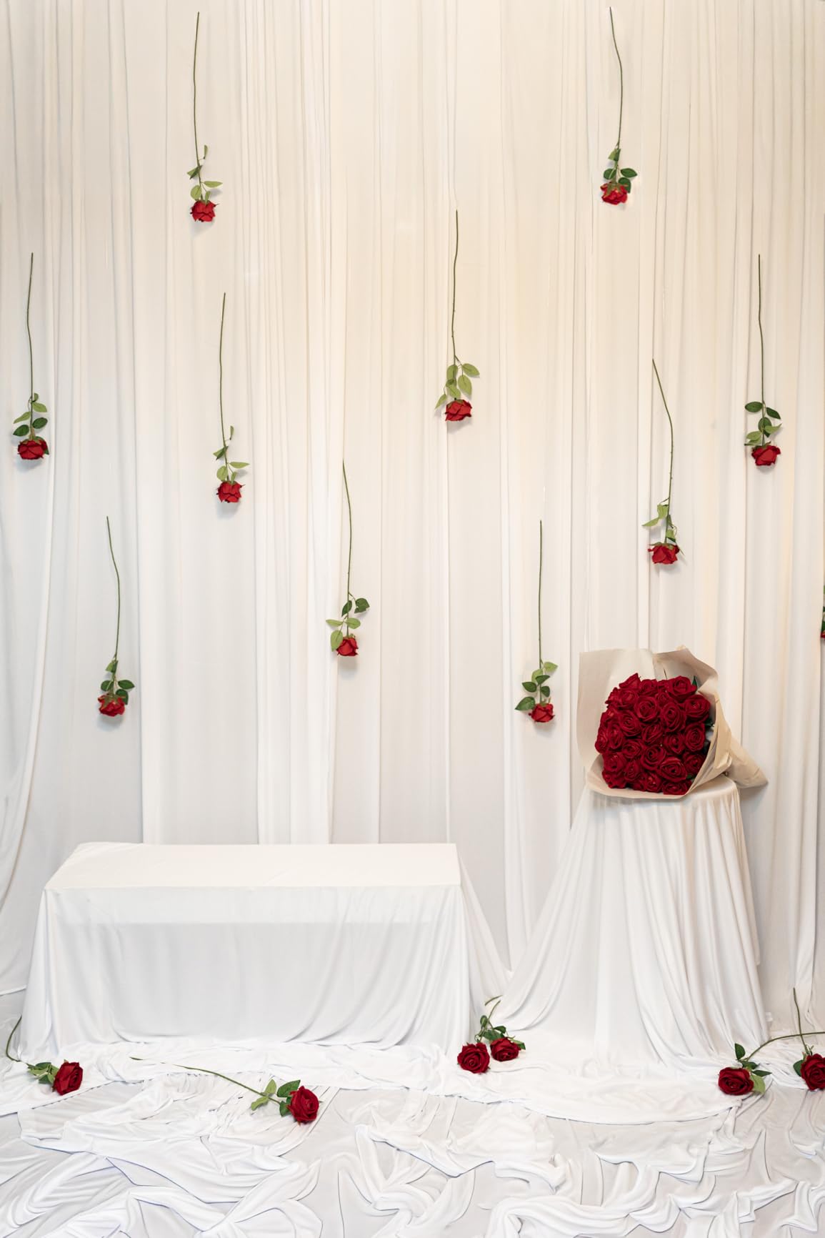 8-Panel Wrinkle-Free Silky Polyester Black Backdrop Curtains - 2-Panel Sets (4x10ft), Wedding, Party Photography Decor Drapes for Photoshoots,back to school,dorm essentials,home decor,home essentials 8-Panel Wrinkle-Free Silky Polyester Black Backdrop Curtains - 2-Panel Sets (4x10ft), Wedding, Party Photography Decor Drapes for Photoshoots,back to school,dorm essentials,home decor,home essentials