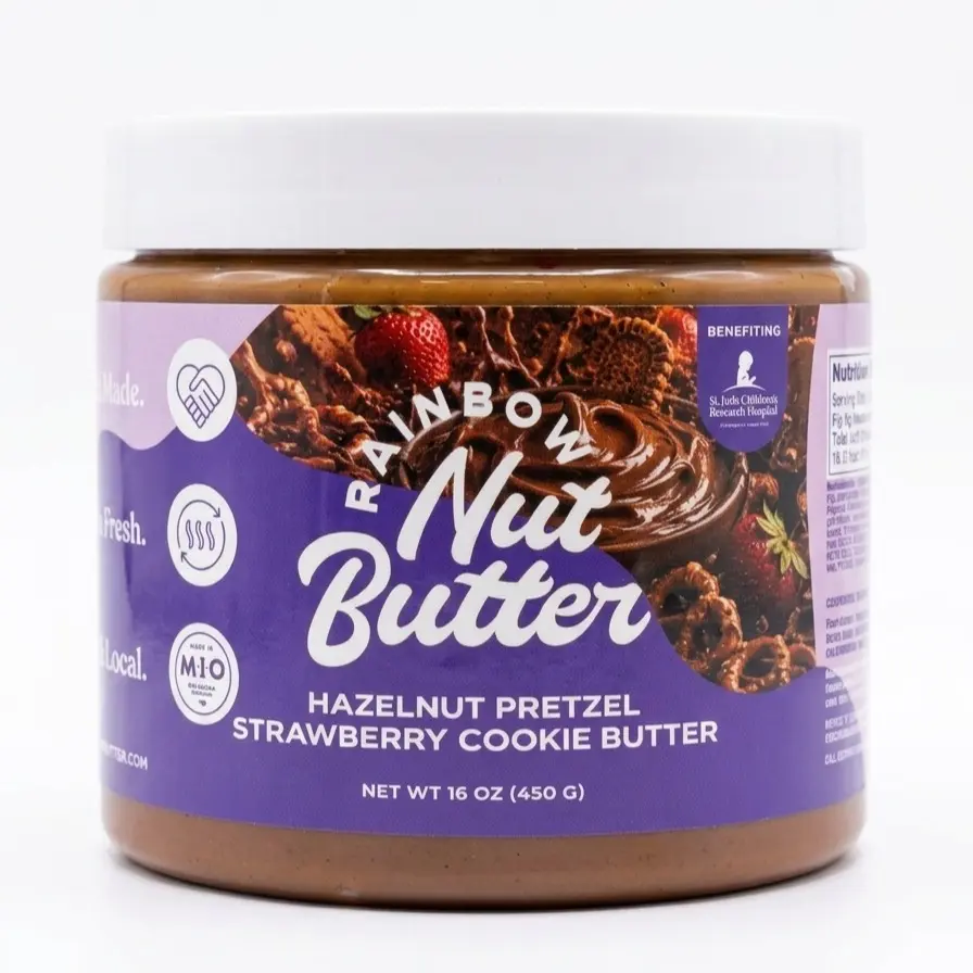 COOKIE BUTTER Pretzels Hazelnut Strawberry Snack Treat Dessert Chocolate NO PEANUT BUTTER COOKIE BUTTER Pretzels Hazelnut Strawberry Snack Treat Dessert Chocolate NO PEANUT BUTTER