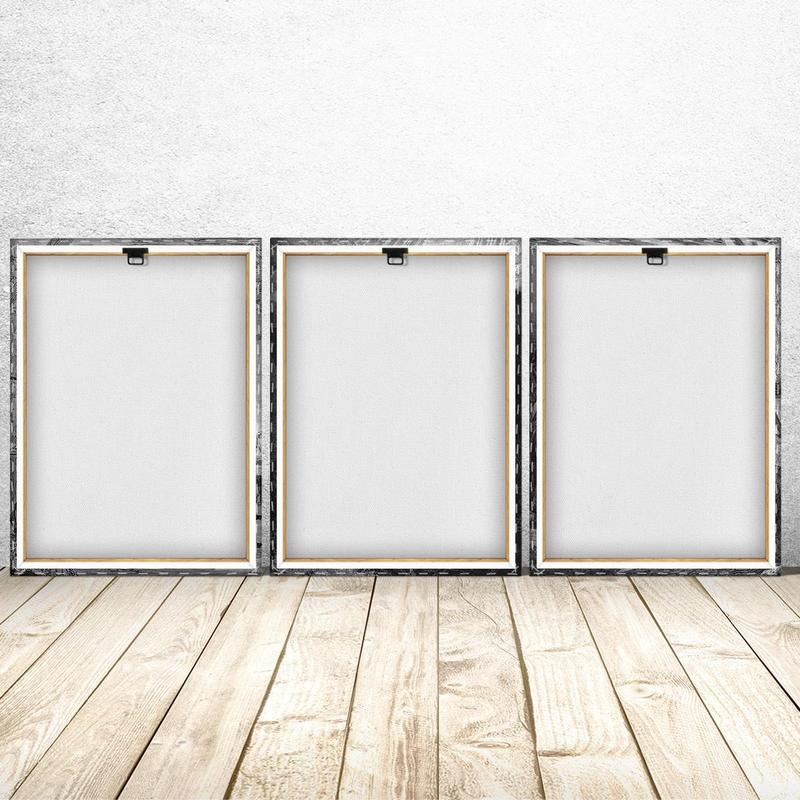 3 Counts Wooden Framed Canvas, Nativity Scene Angel Mary Jesus, Exquisite Poster, Perfect Living Room Decoration, Fashion Family Poster, Wall Art Decoration, Odorless, Waterproof, Artwork, Western Wall Art