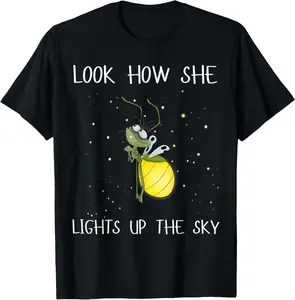 100%cotton Firefly Ray Firefly Princess And The Frog Funny Meme T-Shirt