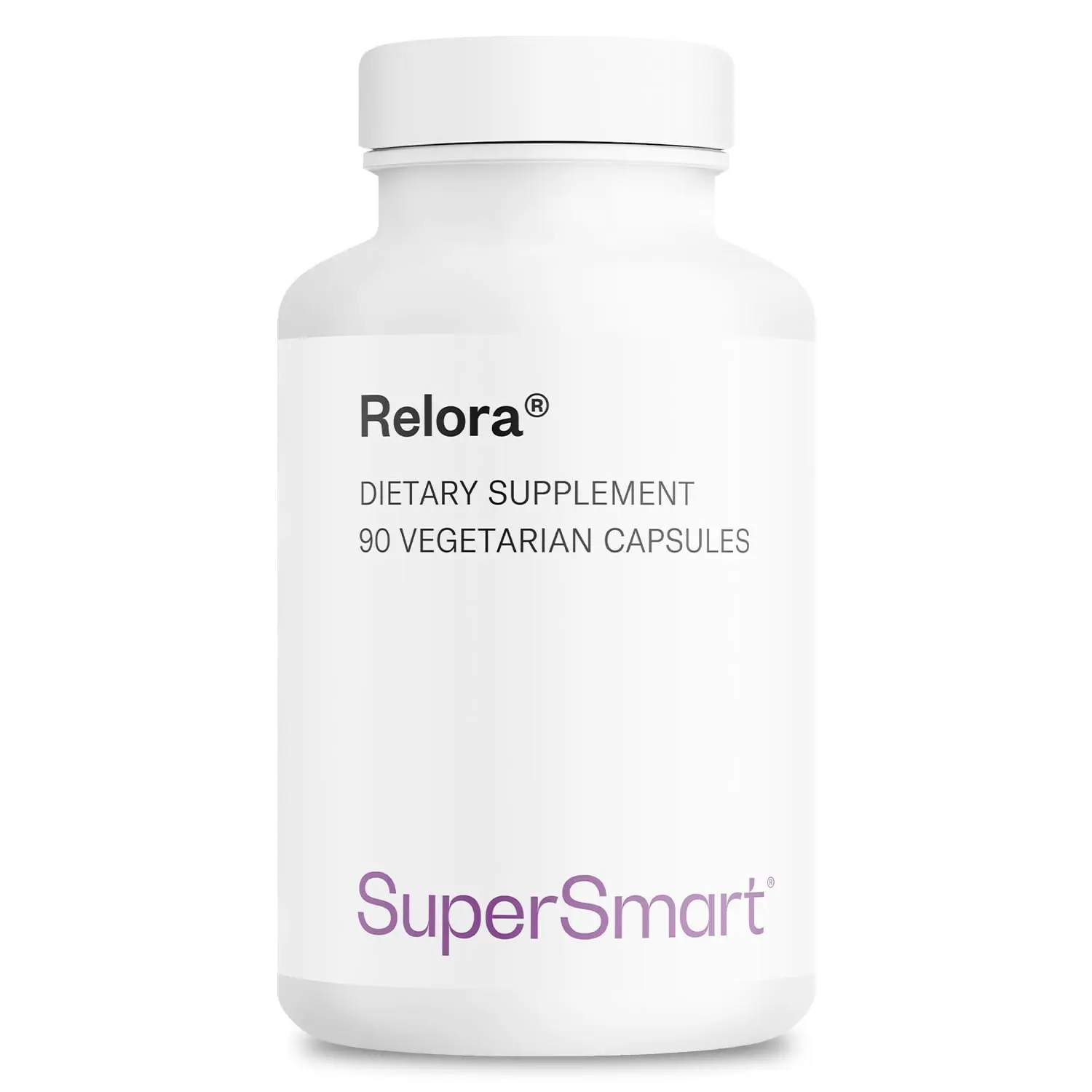 Supersmart - Relora® 750 mg Per Day - Phellodendron Amurense & Magnolia Officinalis Extract Great for Stress & Emotional Relief | Non-GMO & Gluten Free - 90 Vegetarian Capsules