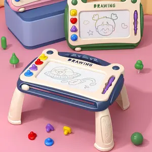 Colorful Magnetic Drawing Board, Baby Kindergarten Learning Doodle Board, Easy Erase Magnetic Writing Board