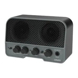 Mini Rechargeable Electric Guitar Amplifier, Clean&Overdrive Effects Bluetooth Guitar Amp Portable for Daily Practice