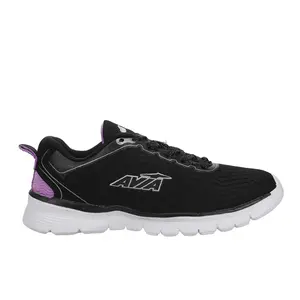 Avia Womens Avi-Factor 2.0 Running Sneakers Shoes - Black