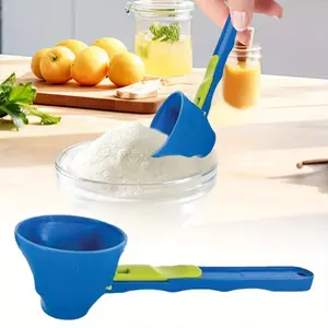 Premium ABS Funnel Scoop – Easy, Spill-Free Ingredient Transfer for Kitchen & Fitness