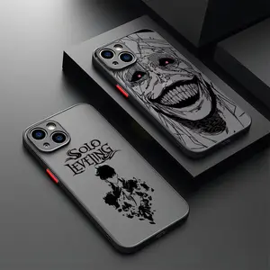 Anime S-Solo Levelings Phone Case For iPhone 17 Pro Max Air 16 15 14 13 12 11 Pro Max X XR XSMax 7 8 Plus Matte Transparent Back Cover
