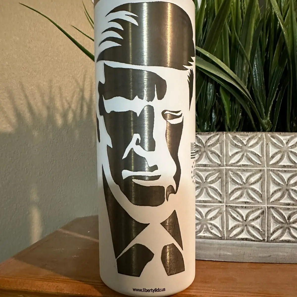 Trump 2024 laser engraved tumbler 20 ounce