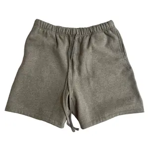 2022 Dark Gray Casual Shorts - Loose Fleece Bottoms, CleanFit Street Style Unisex Daily & Athletic Wear