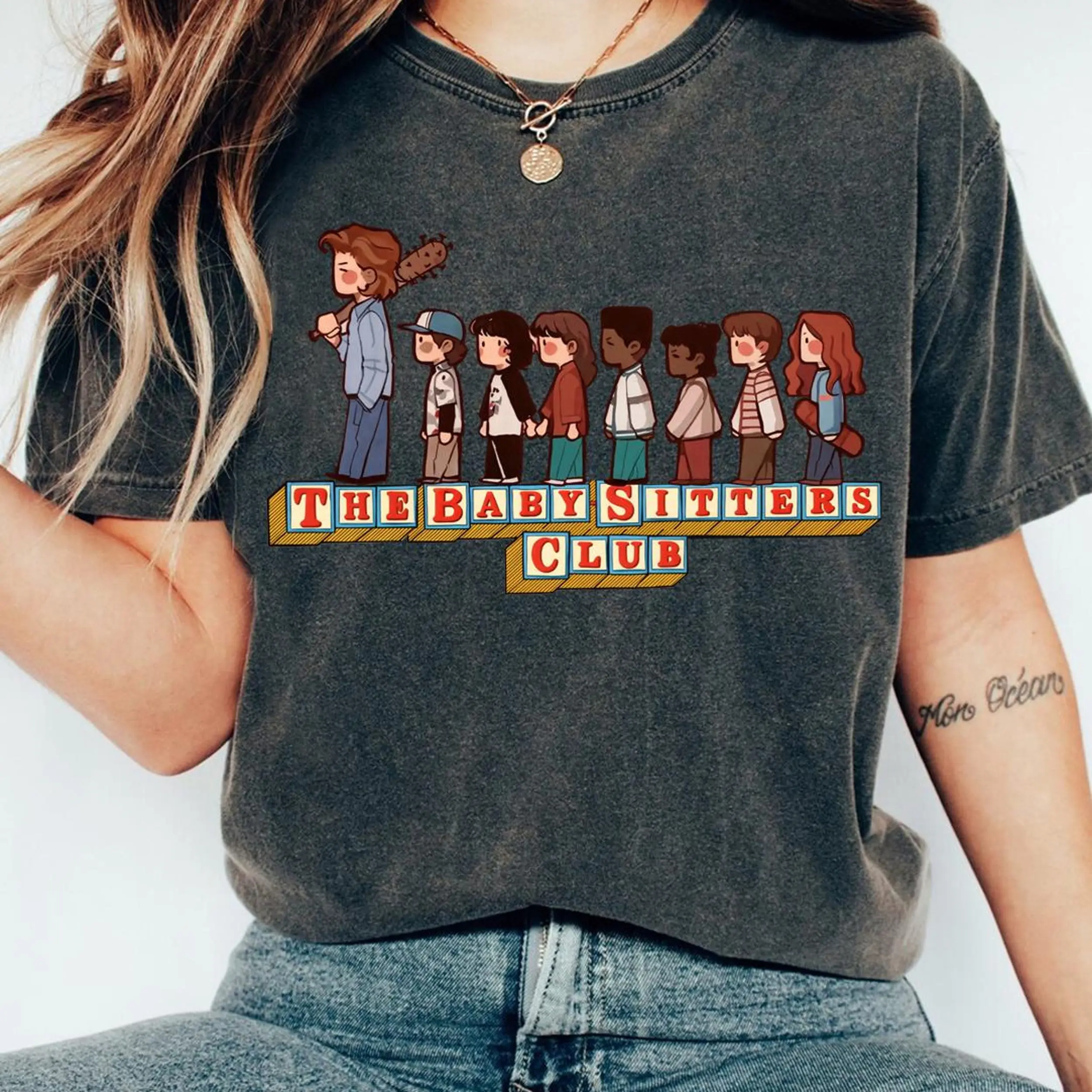 The Baby Sitters Club Steve Harrinton Graphic Tee,Steve Harrinton Strangers Things Unisex T-Shirt
