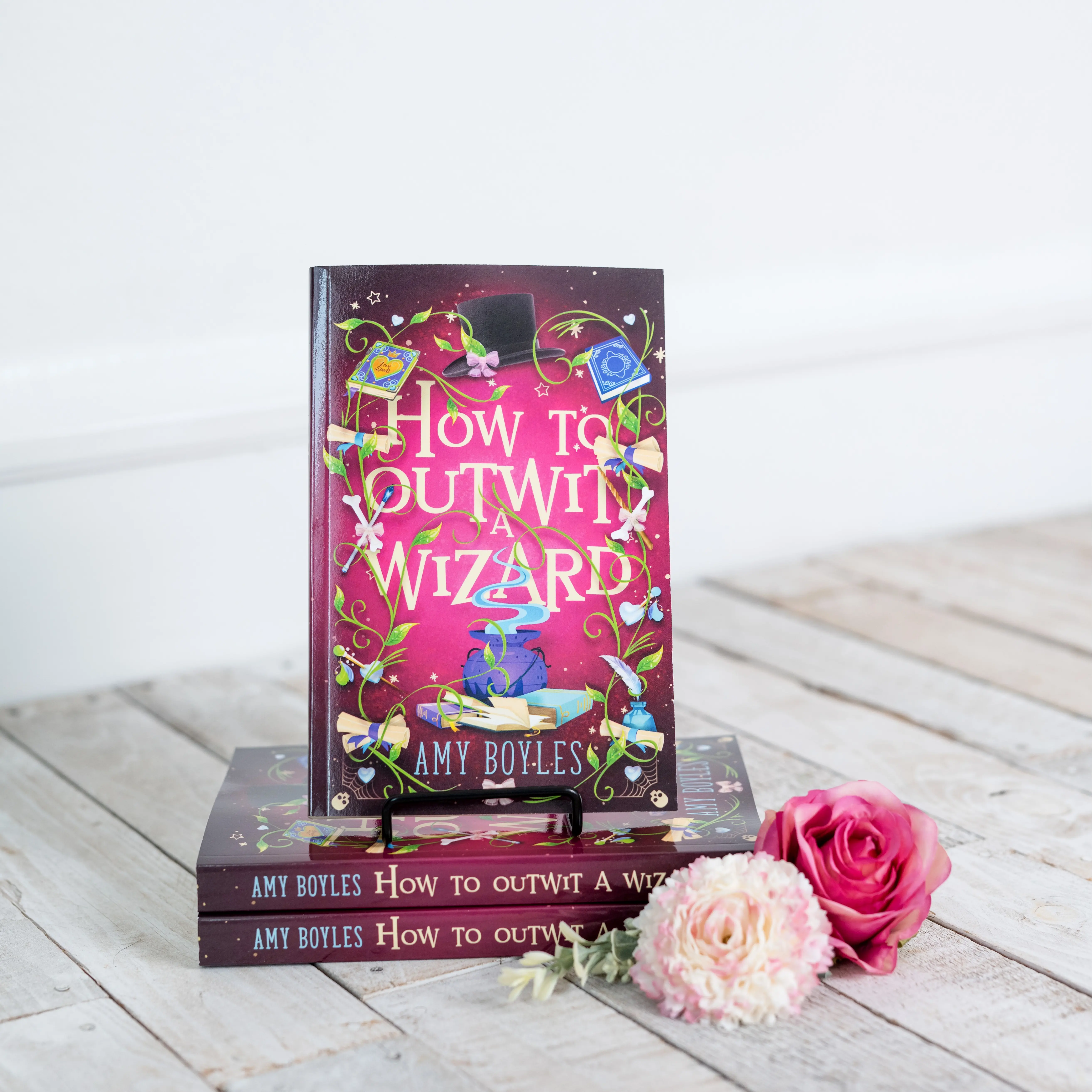 Signed and WRAPPED paperback How to Outwit a Wizard