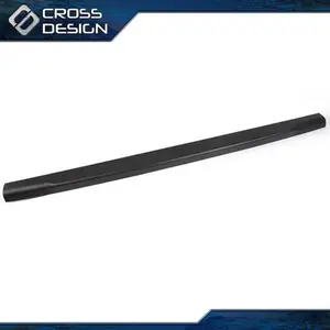 CROSSDESIGN Tailgate Cap Molding Protector Cover Fit For 08-16 Ford F250 350 450 SuperDuty