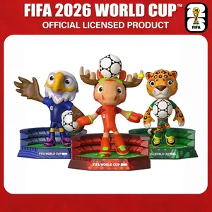 Fifa World Cup 2026™ Official Mascot Mini Figurine Set, 6cm (2.36in) – 3pcs Collectible, Perfect for Fans and Collectors