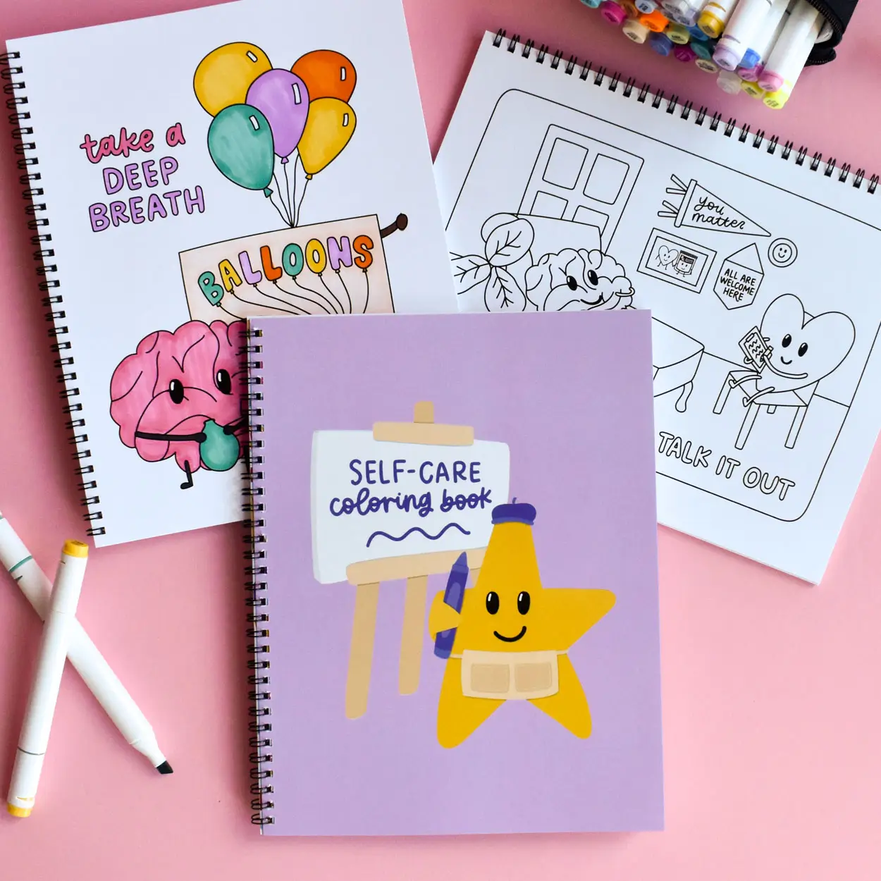 Self Care Coloring Book