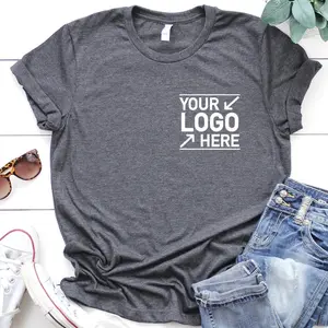 Personalized Logo Shirt, Custom Design Text T-Shirt, Your Business Logo or Brand Logo Shirt