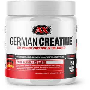 Unflavored Micronized Creapure Creatine Monohydrate Powder with 99.99% Purity for Muscle Growth, Strength & Recovery Support (54 Servings)