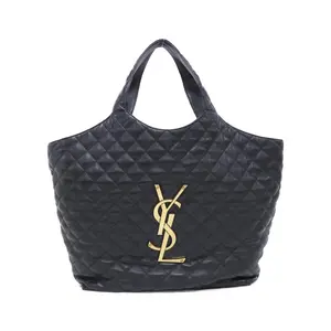 Pre-owned Yves Saint Laurent Lambskin Tote Bags Saint Laurent Icare Maxi Bag