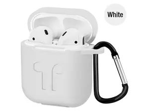 Airpod Protective Case, Precision Size, 3mm skin, 360 protection, metal Keychain hook, for Airpods 1 & Airpods 2 Airpod Protective Case, Precision Size, 3mm skin, 360 protection, metal Keychain hook, for Airpods 1 & Airpods 2