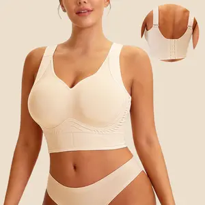 Soft Intention Plus Size Back Fat Smoothing Jelly Bra, Everyday, Seamless, Push Up Soft Intention Plus Size Back Fat Smoothing Jelly Bra, Everyday, Seamless, Push Up