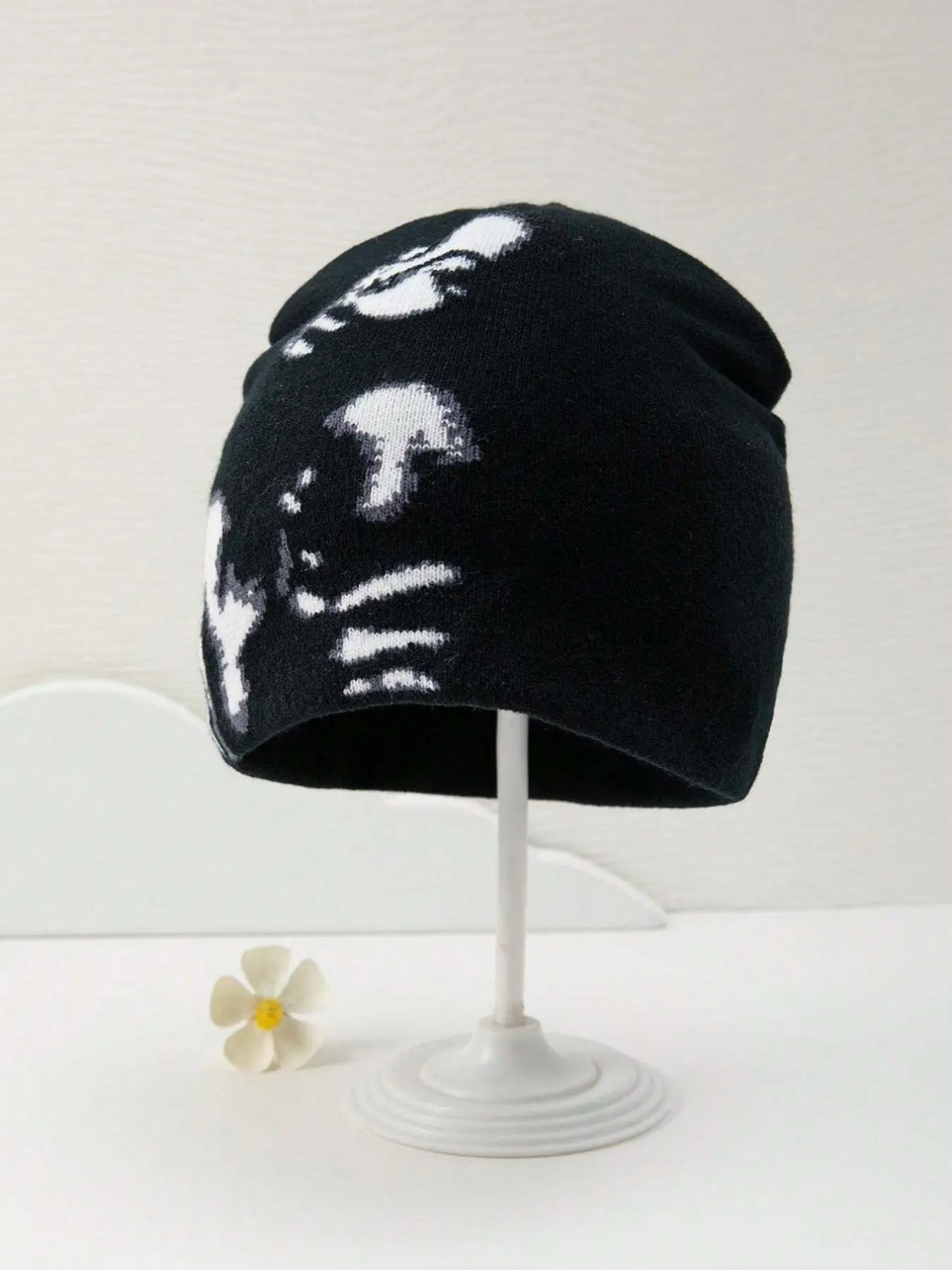 New Autumn Winter Unisex Knitted Hat, Warm Fleece Lined Beanie Cap, Outdoor Cycling Pom Pom Hat, Cold Weather Protection, Knit Hats, Beanie Fitted