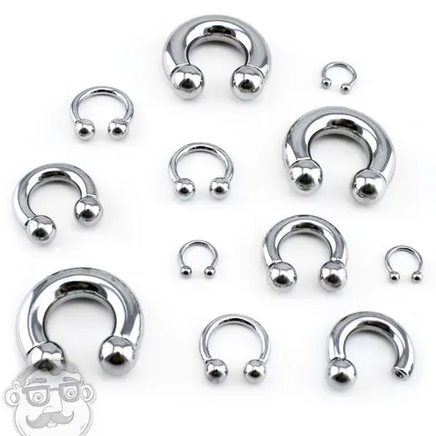 Internally Threaded Stainless Steel Circular Barbell