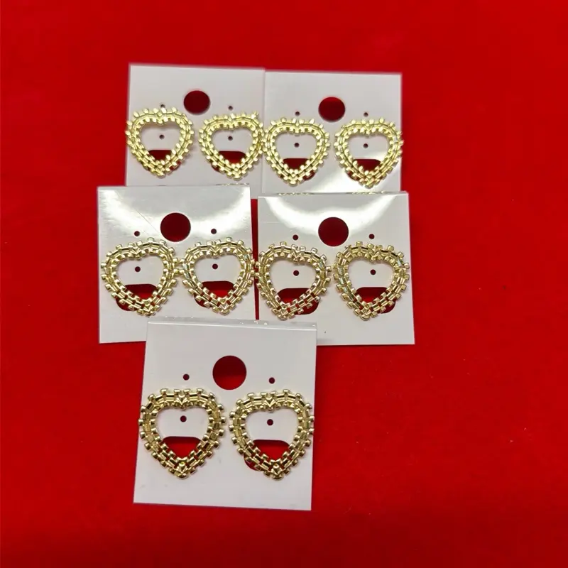 Heart Rollie Stud earrings