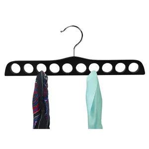 Black Wooden Scarf Hanger