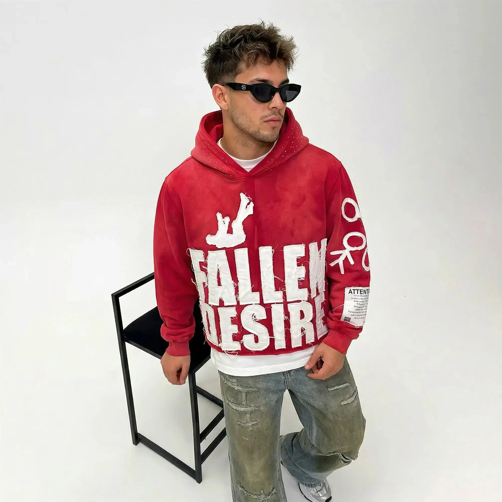 drip BLACK STAR TRUCK SUITパーカー hellstar sweatsuit boys - TikTok Shop