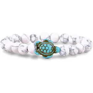 Sea Turtle  Bracelet - Track a Real Sea Turtle's  - Supports  Conservation - Elastic,  Size Fits  -  Interactive Mobile App Map - Unisex  Conservation