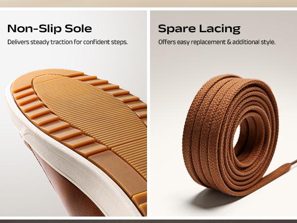 Bruno Marc Men's Casual Dress Sneakers Skate Shoes - Round Toe Lace-Up All Seasons Athletic Footwear for Daily Wear