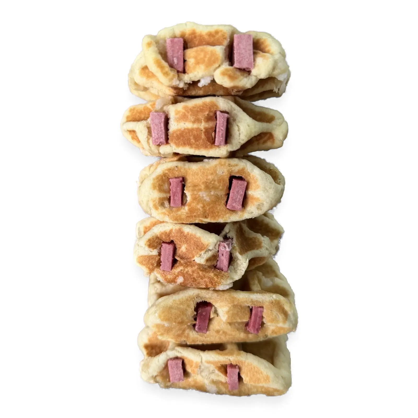 Bruges 6-Pack: Raspberry White Torpedo Liège Waffle