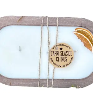 Sunshine in a Bowl – Capri Soy Candle