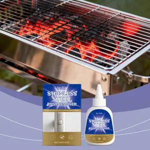 Jue Fish Stainless Steel Rust Remover For Daily Household Use To Clean And Remove Black Stains From The Bottom Of Pots. It Is A Multi-Functional Rust Remover