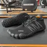 Men’s & Women’s Barefoot 5-Finger Toe Aqua Shoes - Quick Drying, Breathable Mesh, Non-Slip Water Footwear for Beach Outings, Treadmill Yoga