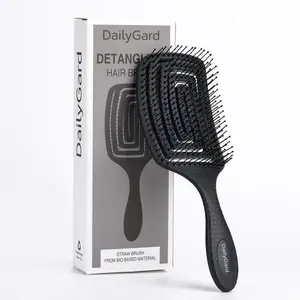 Detangling Brush for Women & Men, Dry & Wet Use, Vented Design, Ideal for All Hair Types (straight,curly,thick,large,wavy,damaged), Hair Detangling Comb, Detangling Hairbrush