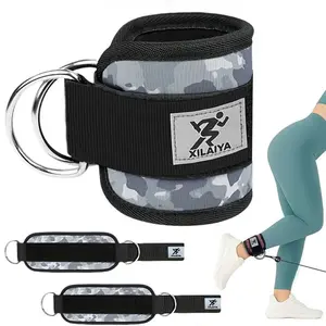 Butt Kickers Ankle Strap, Cable Machine Non-Slip Wrist Guards, Leg and Butt Safety Training Accessories, Women's Gym Equipment Attachments, Strength Training Accessory