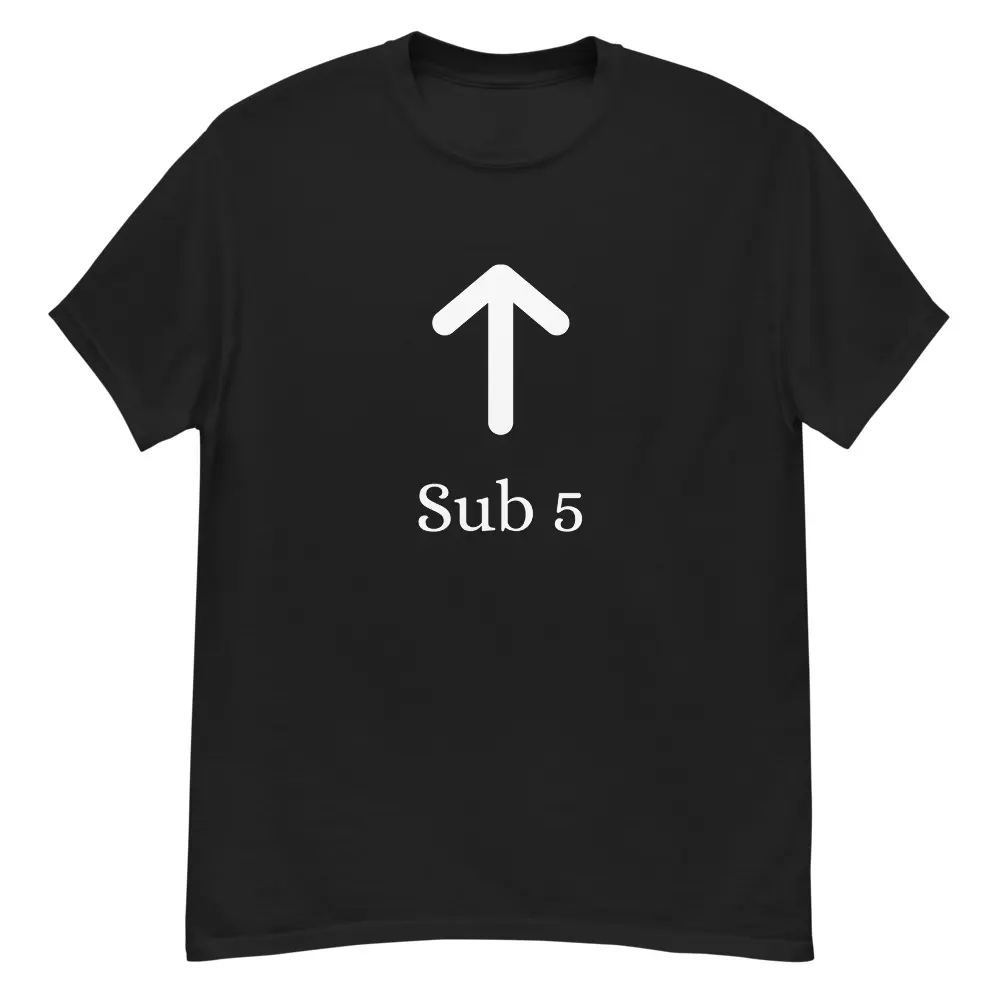 Sub 5 Chopped looksmax BP mog Cotton T-Shirt